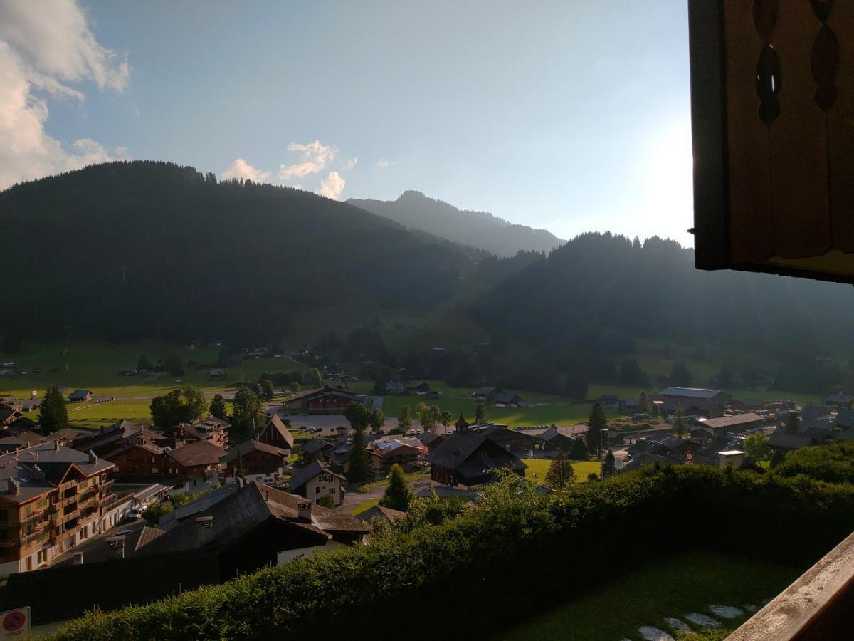 Studio Avec Vue Splendide Sur Les Diablerets Eksteriør bilde