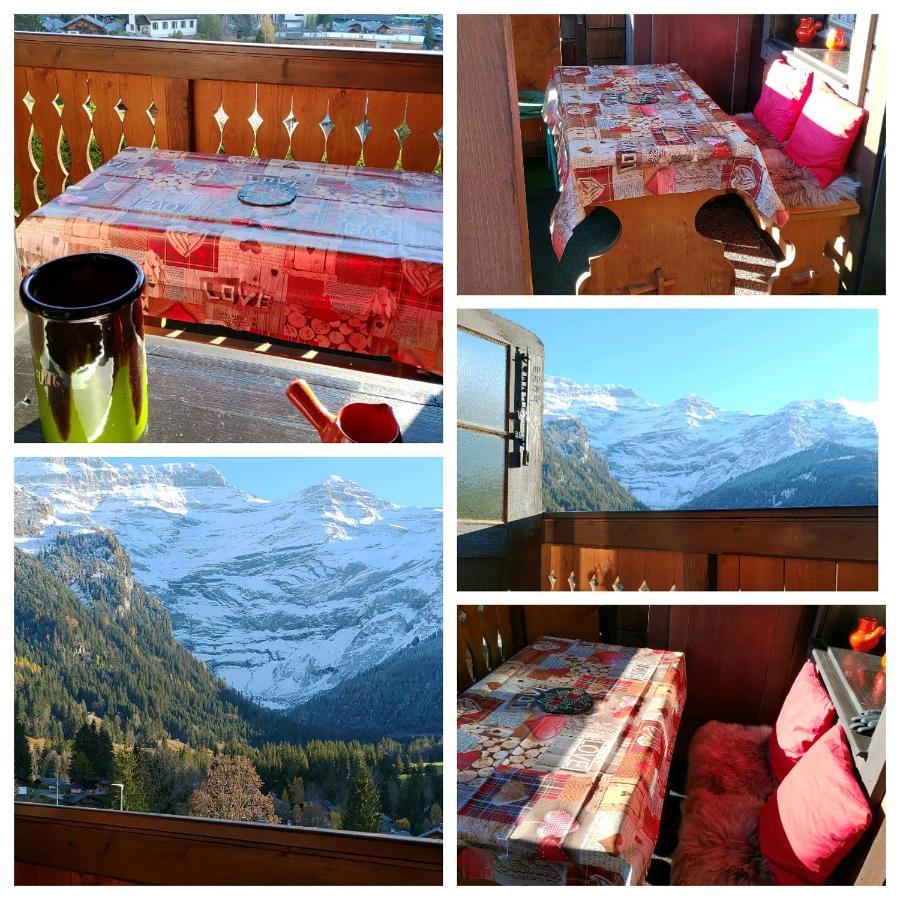 Studio Avec Vue Splendide Sur Les Diablerets Eksteriør bilde