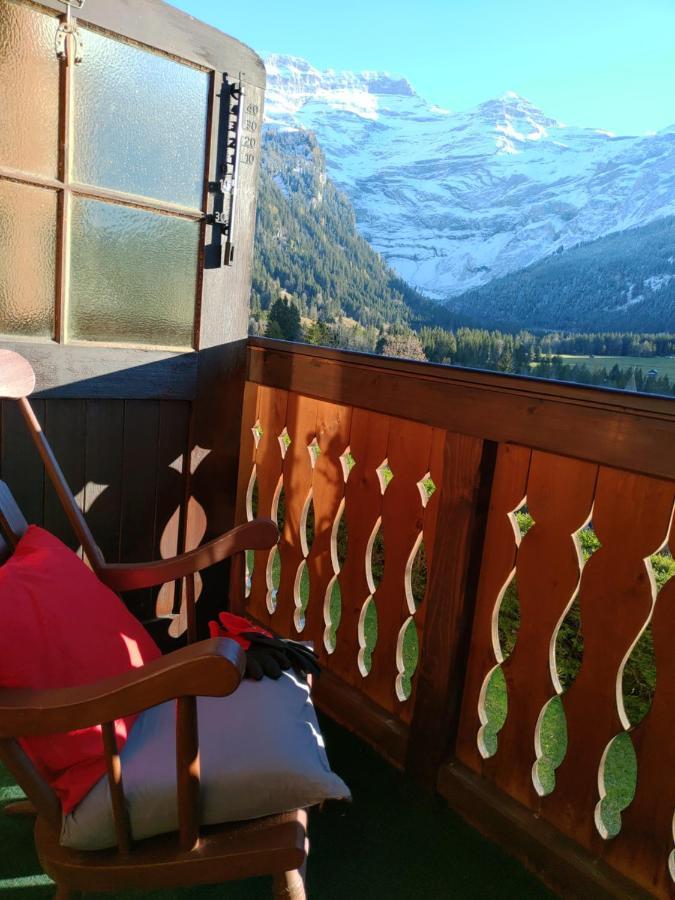 Studio Avec Vue Splendide Sur Les Diablerets Eksteriør bilde