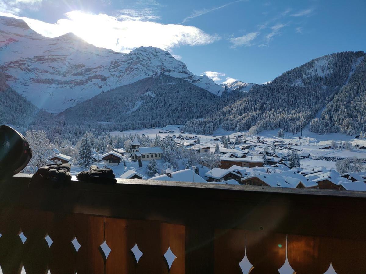 Studio Avec Vue Splendide Sur Les Diablerets Eksteriør bilde