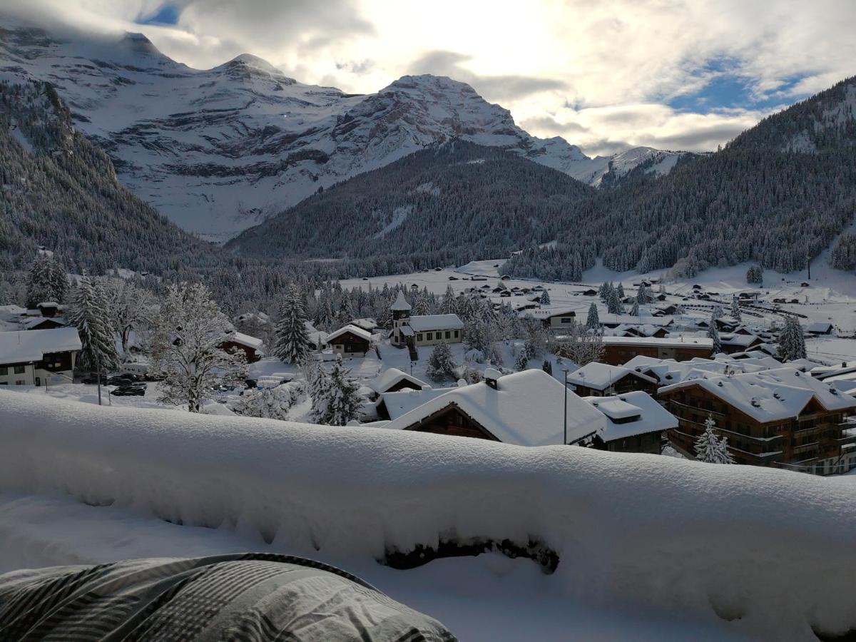 Studio Avec Vue Splendide Sur Les Diablerets Eksteriør bilde