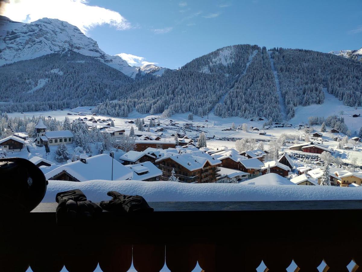 Studio Avec Vue Splendide Sur Les Diablerets Eksteriør bilde