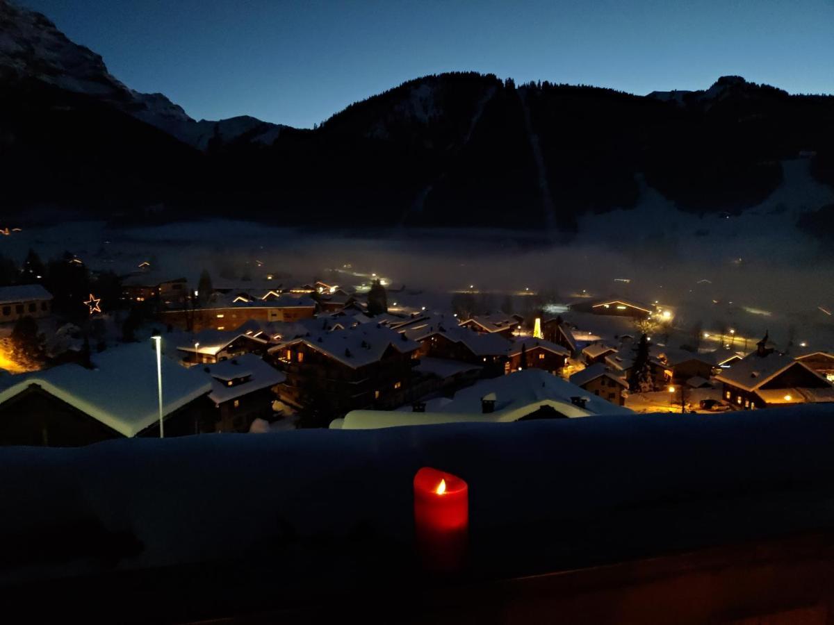 Studio Avec Vue Splendide Sur Les Diablerets Eksteriør bilde