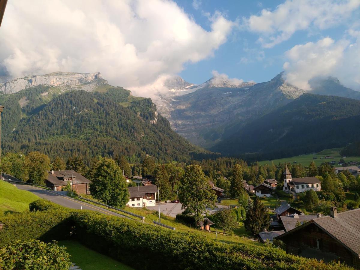 Studio Avec Vue Splendide Sur Les Diablerets Eksteriør bilde