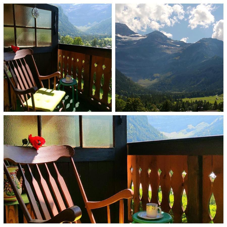 Studio Avec Vue Splendide Sur Les Diablerets Eksteriør bilde